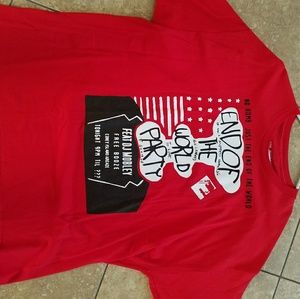 Mr. ROBOT 3XL end of the world invitation Tee